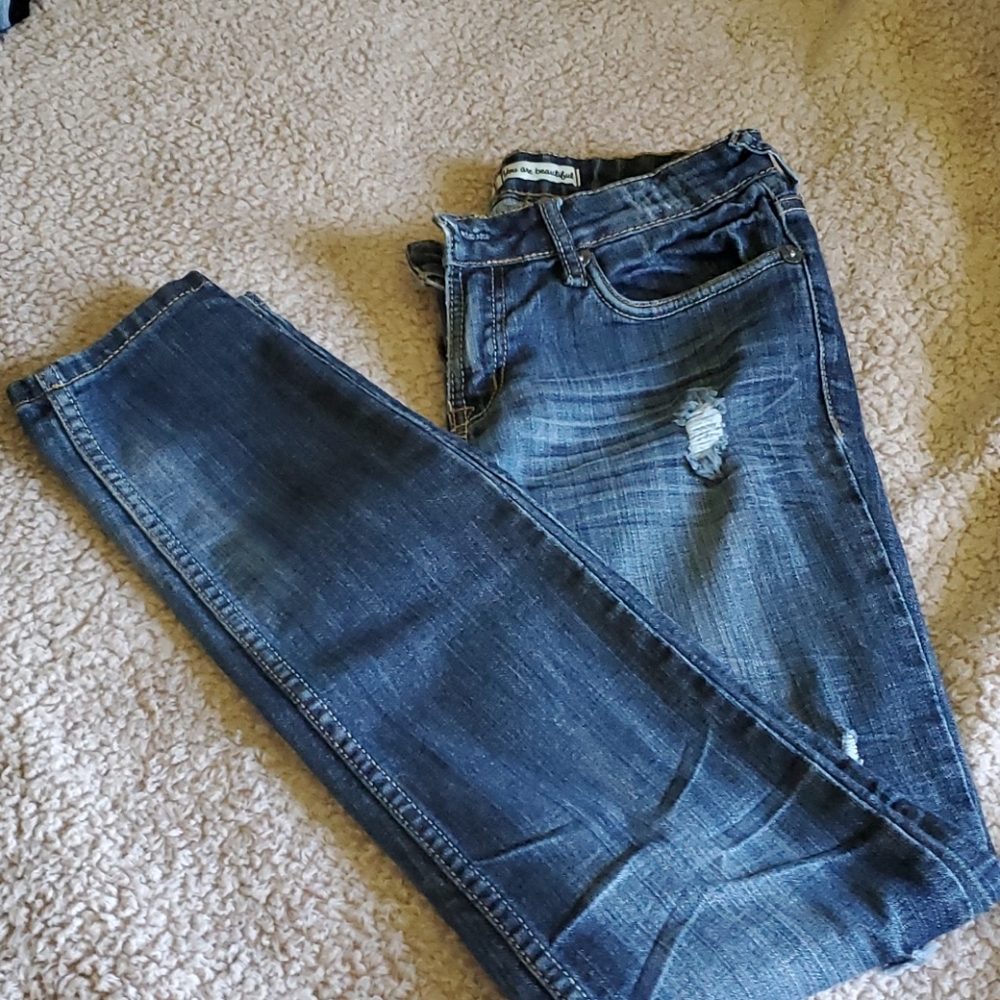 "Vintage" Dollhouse Low Rise Jeans